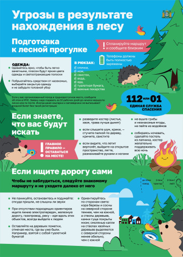 Угрозы в результате нахождения в лесу Угрозы в результате нахождения в лесу.